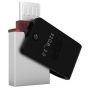 Silicon Power Flash Drive, 32GB, Black and Silver - X31 