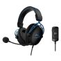 HyperX Cloud Alpha S Wired Gaming Headset with Microphone - Black and Blue