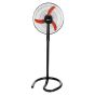 Black and White Hummer Stand Fan, 18 Inch, Black - SF-75