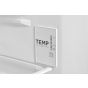 Midea No Frost Refrigerator, 411 Liters, Stainless Steel - DRT580MTN46