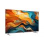 Haier 50 Inch 4K UHD Smart QLED TV with Built-in Receiver - H50S80EU with ETI TV Wall Mount, Black - TX40 and iLock Mini Power Strip, 3 Outlet, 2500 Watt - Yellow and Black