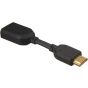 Keendex Kx2217 HDMI Male to Female Adapter - Black-result.feed.gl_electronics-size