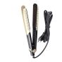 Kemei Hair Straightener, Gold - KM-327, with Gift Bag