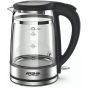 Arshia Electric Kettle, 1.7 Liters, 1800W, Black - GK116-2961