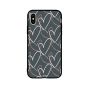 Heart Sketch Pens Printed Back Cover for Apple iPhone X
