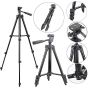 Tripod Stand for Camera and Mobiles, Black- WT3120