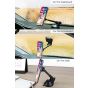 Magnetic Phone Car Mount with 6 Powerful Rare-Earth Magnets, Durable Aluminium Alloy Structure, Super Sticky Suction Cup, Cell Phone Holder for Car Dashboard Windshield for All Phone