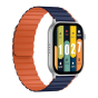 Kieslect Ks Pro Smart Watch - Silver Case and Navy Blue Strap
