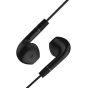 Celebrat Wired In Ear Earphones with Built-in Microphone, Black - G8
