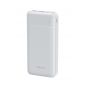 WiWU Fast Charging Power Pank, 20000mAh, 2 Ports, White - Wi-P001
