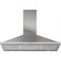 Ariston Built-In Set Of Gas Hob, 90cm, 6 Burners - Gas Oven, 105 Liters And Chimney Hood, 90cm - Silver