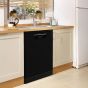 Beko Dishwasher, 14 Place Settings, Black - BDFN15420B
