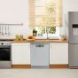 Beko Inverter Dishwasher, 15 Place Setting, Silver - BDFN26520XQ