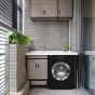 Beko Automatic Front Loading Washing Machine, 7 Kg, Inverter Motor, Black - WTV 7512 XBCI