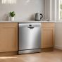Bosch Serie 4 Freestanding Dishwasher, 12 Persons, 4 Programs, Stainless Steel- SMS44DI00T