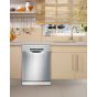 Bosch Series 4 Freestanding Dishwasher, 60 CM, 13 Persons, Stainless Steel - SMS4EMI60V