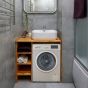 Bosch Front Load Washing Machine, 8 Kg, Silver - WAN282X1EG