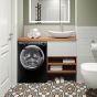 Candy Front Load Automatic Washing Machine, 7KG, Black- CSS1072DC3B-ELA