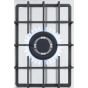 Fresh Gas Built-In Hob - 5 Burners, Silver - IV 8869