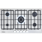 Fresh Gas Built-In Hob - 5 Burners, Silver - IV 8869