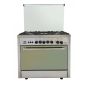 Fresh Professional Gas Cooker, 5 Burners - 1538 with Fresh Kettle and Thermos, 1.3 Liters - Stainless Steel