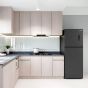 Fresh No-Frost Refrigerator, 397 Liters, Black - FNTMS470YB4K