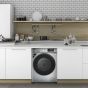 Fresh  Front Load Inveter Washing Machine, 7KG, Silver- W7DD1255PCS