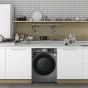Fresh  Front Load Inveter Washing Machine, 7KG, Dark Silver - W7DD1255PCDS