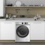 Fresh Front Load Inverter Washing Machine, 9KG, Silver - W9DD1455G1S