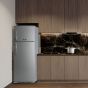 Kiriazi Defrost Refrigerator, 280 Liters, Stainless Steel - KH 282-1
