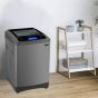 Kiriazi Premiere Top Load Automatic Washing Machine, 12 KG, Inverter Motor, Silver Metallic - KTW 1212 CS