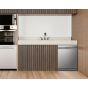 LG Quad Wash Dishwasher, 14 Person, 10 Programmes,  Silver - DFB325HS
