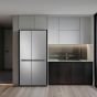 LG No-Frost Side By Side Refrigerator, 664 Liters, Inverter, Silver - GCB257KLJW