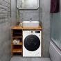 LG Vivace 10KG Front Load Inverter Washing Machine, White - F4Y3RYGYWV