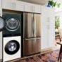 LG 13/10kg Objet WashTower All In-One Stacked Washer Dryer, Green - FWT1310BG