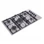 Nardi Built-in Gas Oven, 67 Liters- FGX06XN with Built-in Gas Hob, 90cm, 5 Burners- SCG55 AVX