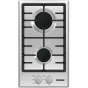 Ocean Gas Domino Hob, 30cm, 2 Burners, Stainless Steel - OGHF32IPROSV