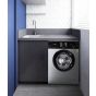 Ocean 6KG Front Load Washing Machine, Silver and Black - WNO 1061 GS