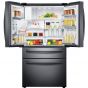 Samsung French door Refrigerator 606 Liters, Silver - RF28HMEDBSG