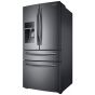 Samsung French door Refrigerator 606 Liters, Silver - RF28HMEDBSG