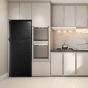 Sharp No-Frost Refrigerator, 385 Liters, Black - SJ-48C(BK)