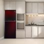 Sharp No-Frost Refrigerator, 450 Liters, Inverter Motor, Red- SJ-GV58G-RD