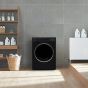 Sharp Automatic Washing Machine, 8 Kg, Black - ES-FP814CXE-B