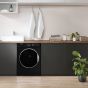 Tornado Front Load Washing Machine with Dryer, 10KG, Black -TWV-FN1014BKDA