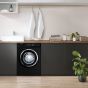 Tornado Front Load Automatic Washing Machine, 6 Kg, Black - TWV-FN68BKOA