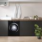 Tornado Front Load Automatic Washing Machine, 8 Kg, Black - TWV-FN812BKOA