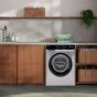 Toshiba Front Load Automatic Washing Machine, 8 KG,  Inverter Motor, Silver- TW-BJ90M4E(SK)