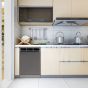 White Point Freestanding Dishwasher, 14 Persons, Silver - WPD148HDX