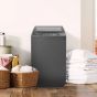 White Point Top Load Washing Machine, 12Kg, Dark Grey - WPTL12DGGLA