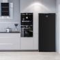 Zanussi Freestanding Refrigerator, Defrost, 320 Liters, Black- ZRA32103BA